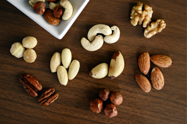 nuts and seeds provided they’re not roasted or salted are considered sattvic