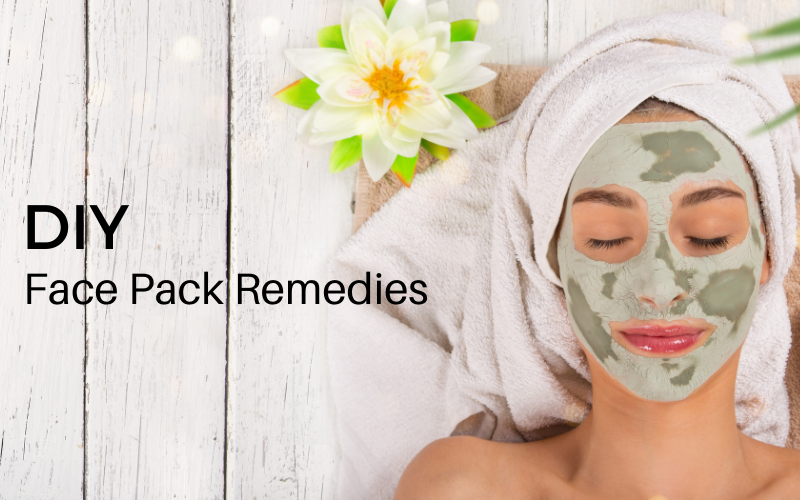 Face packs to treat uneven skin
