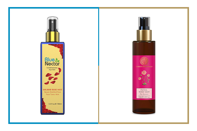 Comparison Between Blue Nectar’s Shubr Rose Face Mist and Forest Essentials’ Facial Tonic Mist • Forest Essentials’ Facial Tonic Mist
