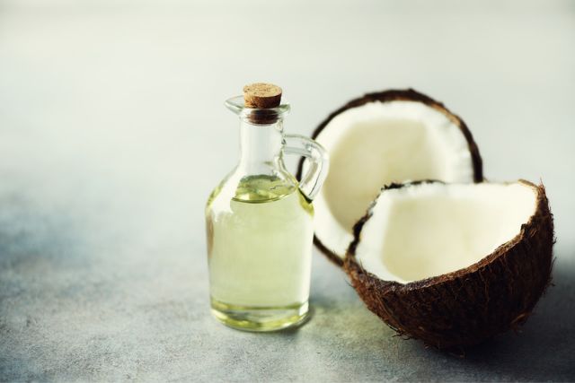 the thick texture of coconut oil does your scalp favors by penetrating deep into your hair follicles, making sure your scalp soaks up the goodness of its nutrients and moisture.