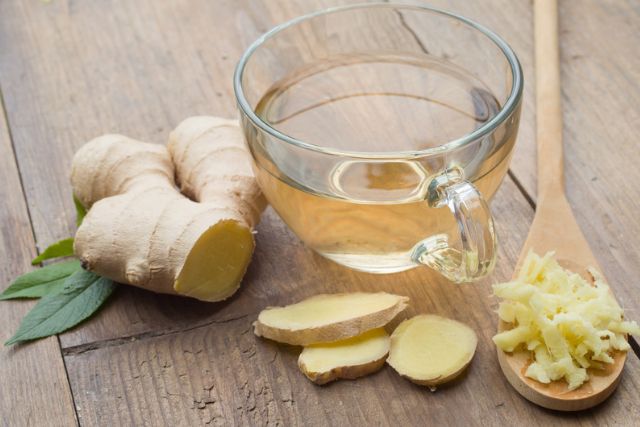ginger herb has antioxidant and anti-inflammatory properties that serve to strengthen your immune system to treat a cough. 