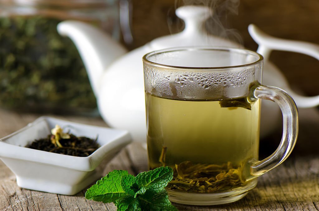 Can green tea after spa therapy aid in weight loss?