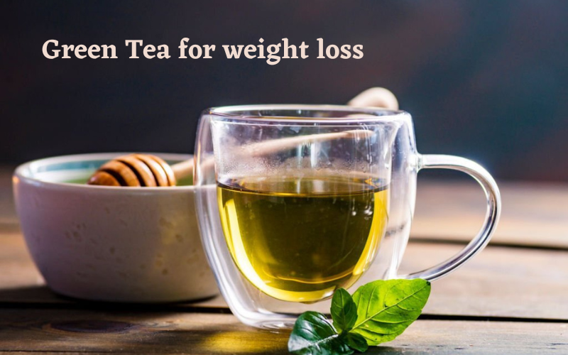 Green tea for weight loss with honey