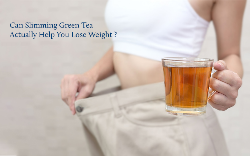 Does slimming green tea make you slim?